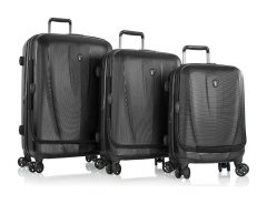Heys Vantage Smart Luggage S,M,L Black – sada 3 kufrů