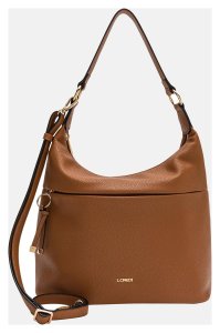 L.Credi Maite Hobo Cognac
