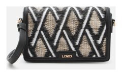 L.Credi Regina Crossbody Black Beige