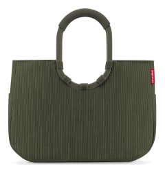 Reisenthel Loopshopper L Cord dark matcha