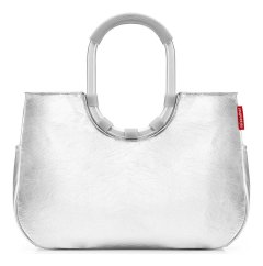 Reisenthel Loopshopper L Silver crackle