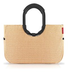 Reisenthel Loopshopper M Frame Raffia black