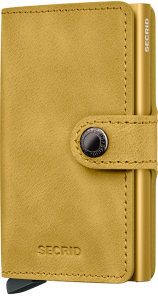 Secrid Miniwallet Vintage Yellow