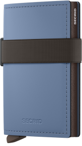 Secrid Bandwallet Matte Steel Blue-Brown