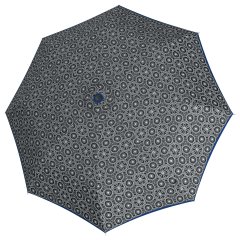 Derby Mini Triple Florals Black/White/Blue