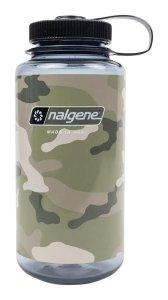 Nalgene Wide Mouth 1 l Grey Camo