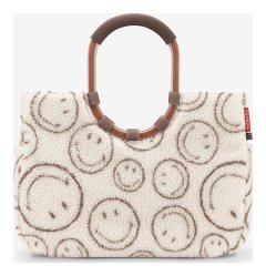 Reisenthel Loopshopper L Smiley Teddy Chocolate