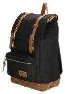 Enrico Benetti Santiago 17" Notebook Backpack 23 l Black
