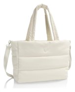 Heys Puffer Travel Tote Off White