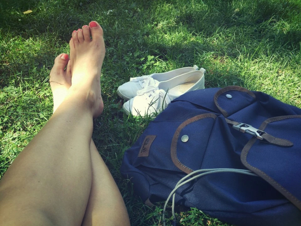 Rust in het park