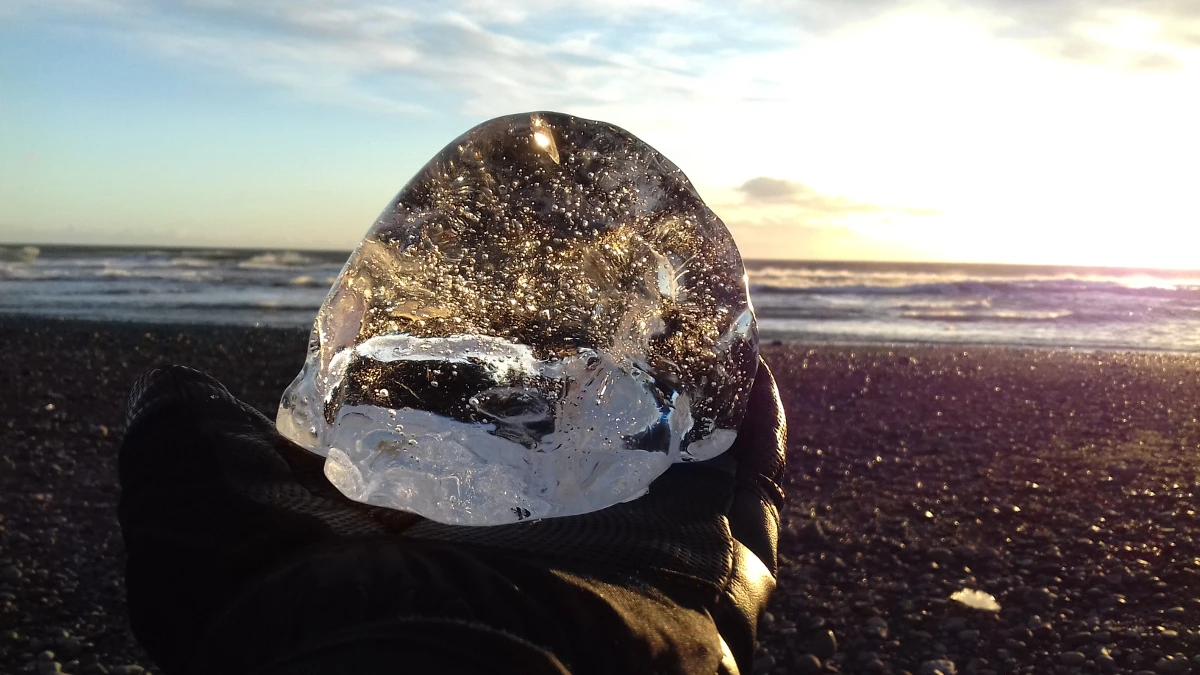 Lagune Jökulsárlón (IJsland)