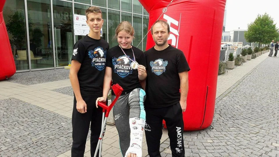 Broer en zus Ptáček - sporters in hart en nieren
