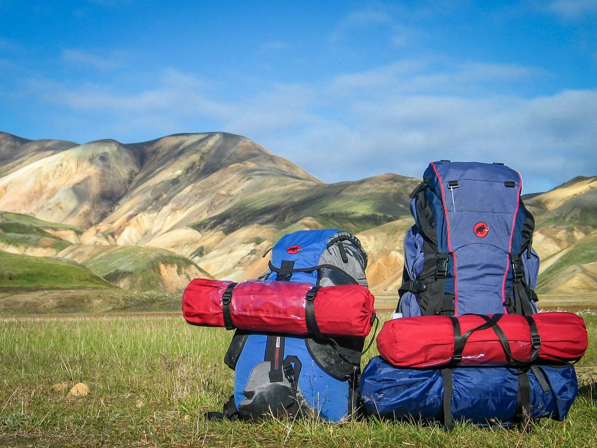 voorbereiding op een trektocht