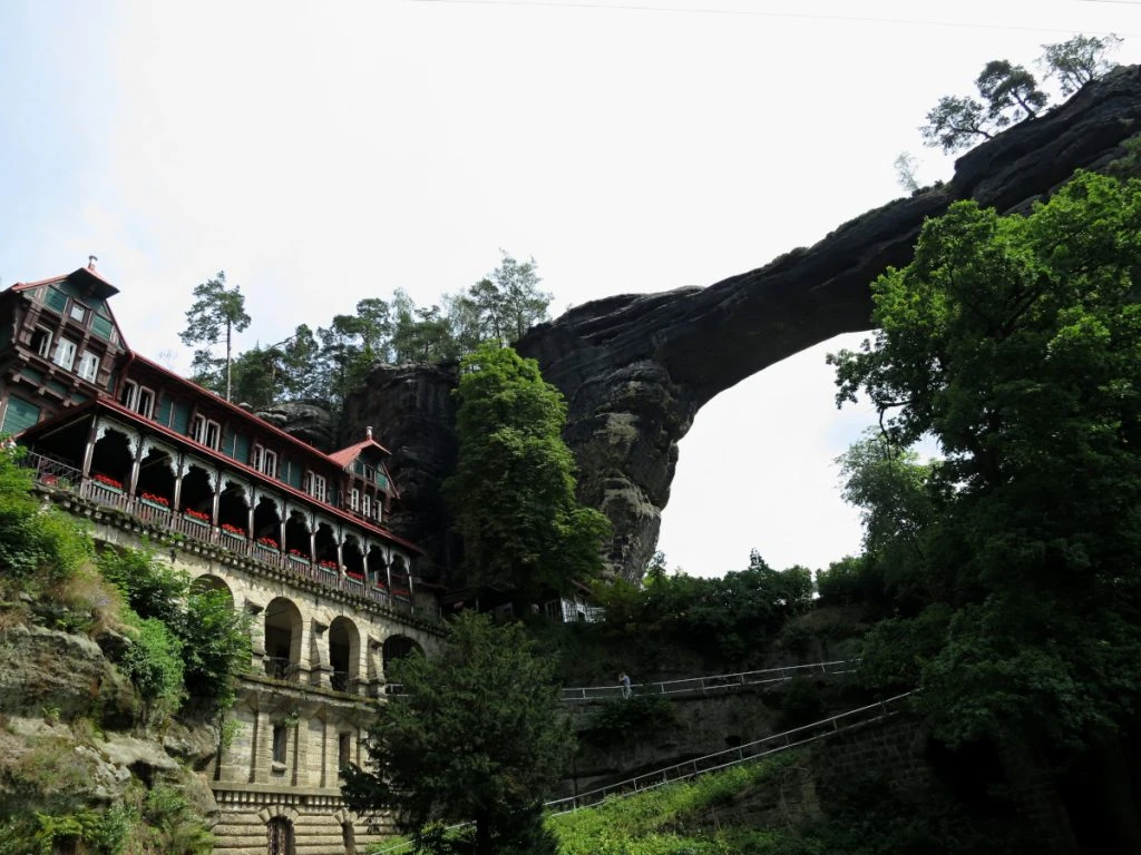 Pravčická-poort - Sokolí hnízdo