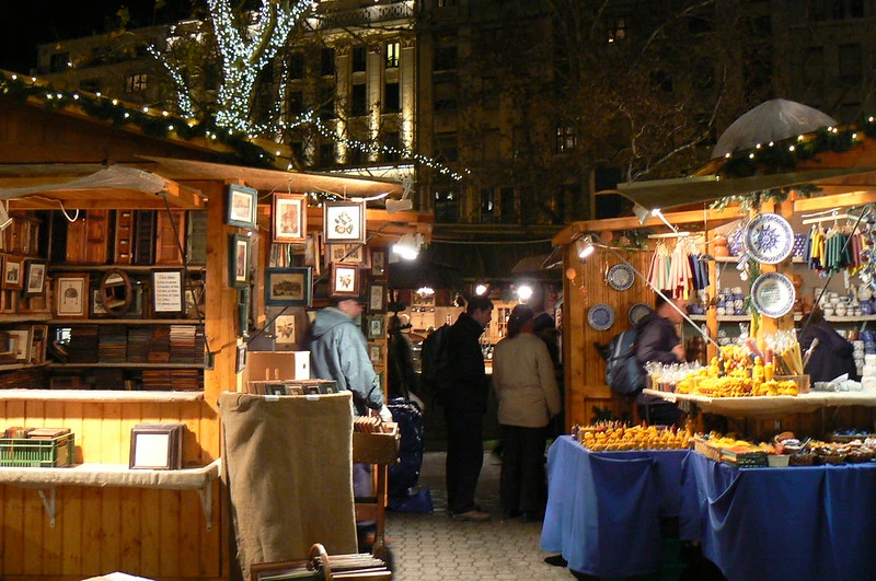 Kerstmarkten Boedapest