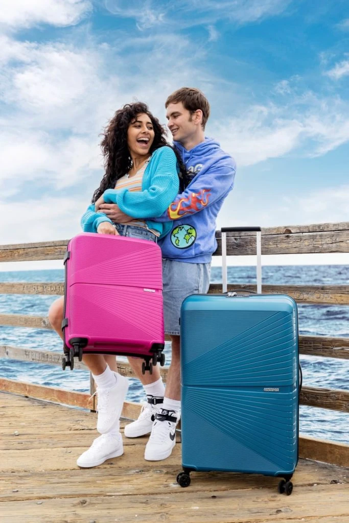 hardcase bagage van het merk American Tourister