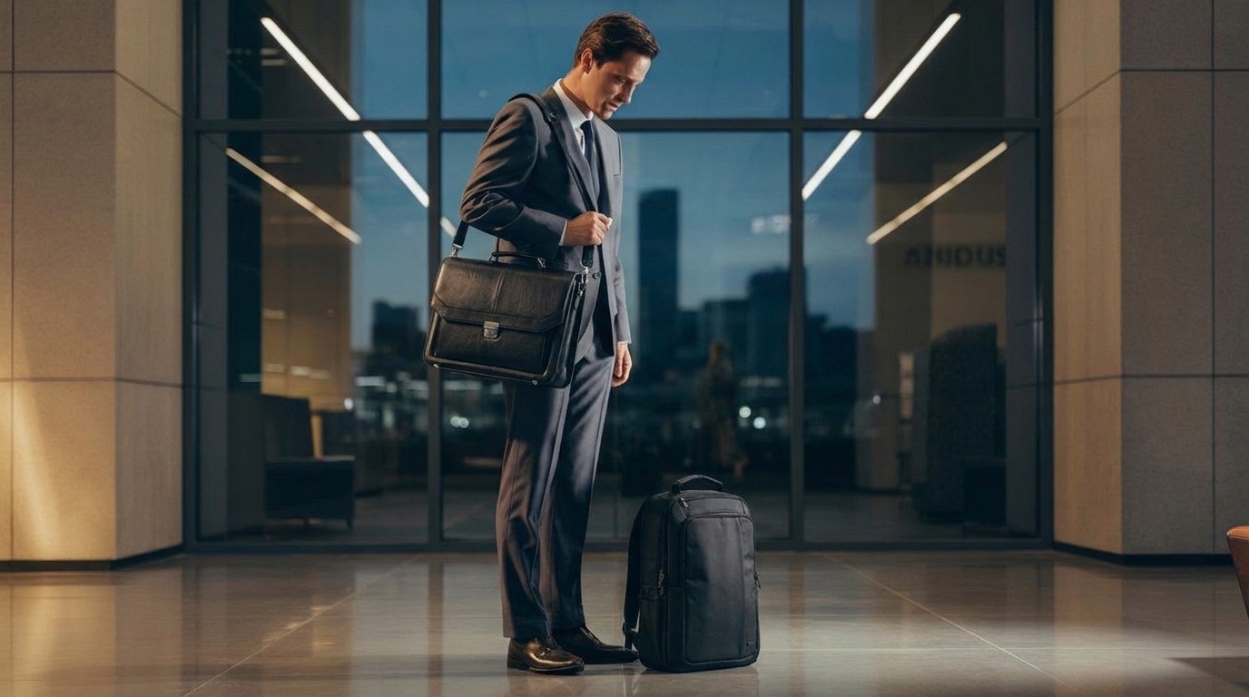 Hoe kiest u een zakelijke rugzak of tas voor naar het werk