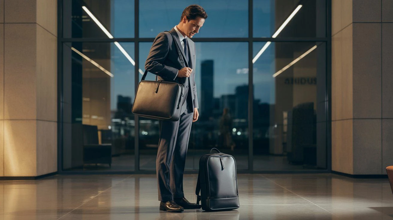 Hoe kiest u een zakelijke rugzak of tas voor naar het werk